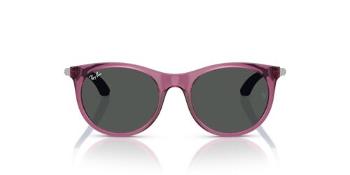 718687 - Transparent Violet frame / DARK GREY lenses