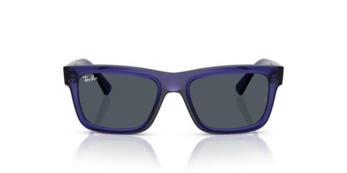 719187 - Transparent violett båge / MÖRKGRÅ linser