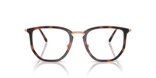 5687 - Randiga Havana-bågar / Klara glas
