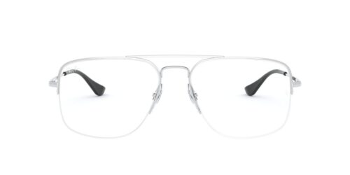 Sluneční brýle Ray-Ban RX6441 se stříbrným rámem