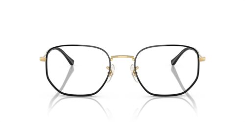 3175 - Black On Arista frame / Clear lenses