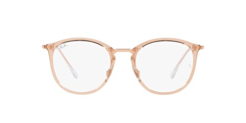 8124 - Light Brown frame / Clear lenses