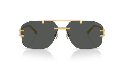 100287 - Gold frame / DARK GREY lenses