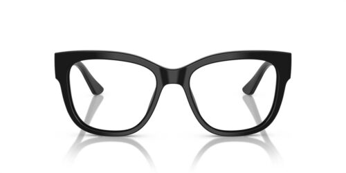 W44 - Black frame / Clear lenses