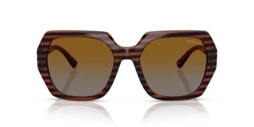 2571T5 - Striped Brown Havana frame / Gradient Brown Polar lenses