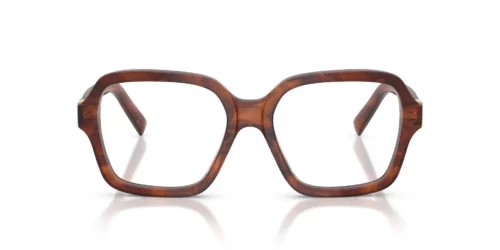 Miu Miu  MU03YV Striped Tobacco Frame