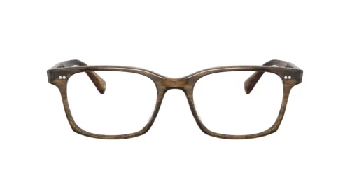 1689 - Armação sépia fumê / Lentes transparentes