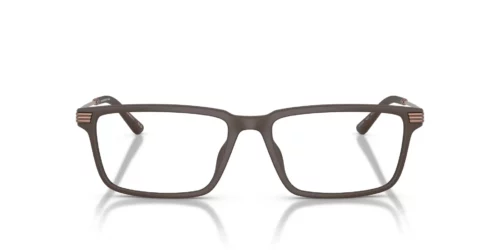 6258 - Matte Brown frame / Clear lenses