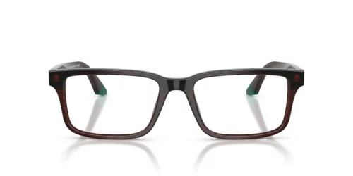 6315 - Opaline Brown/Green frame / Clear lenses