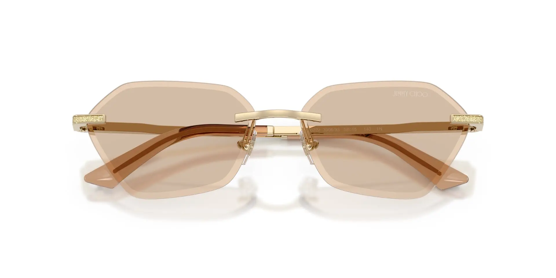 Jimmy Choo JC4022J Light Brown • EyeWearThese.com Jimmy Choo JC4022J Light Brown • EyeWearThese.com