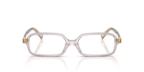 12W1O1 - Mauve Transparent frame / Clear lenses