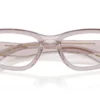 Miu Miu  MU04YV Mauve Transparent Frame