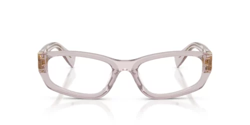 12W1O1 - Mauve Transparent frame / Clear lenses