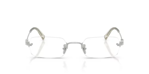 1BC1O1 - Silver frame / Clear lenses