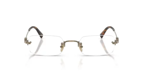 26C1O1 - Old Gold frame / Clear lenses