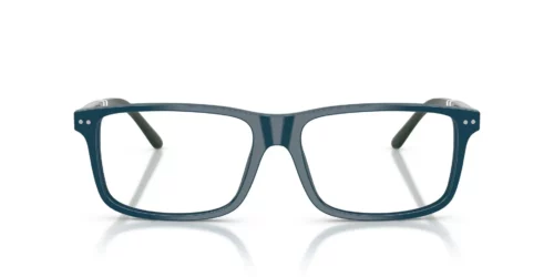 5465 - Shiny Navy Blue frame / Clear lenses