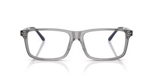 6318 - Shiny Transparent Grey frame / Clear lenses
