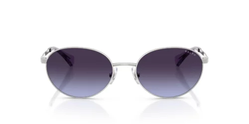 90014Q - Shiny Silver frame / Azure Gradient Blue lenses