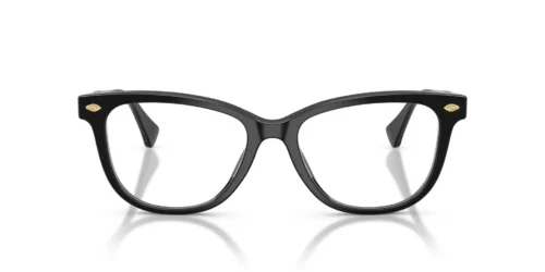 5001 - Armação preta brilhante / Lentes transparentes