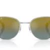 Ray-Ban RB3766CH liukuvärjätty kulta