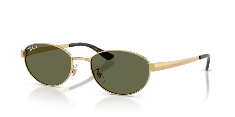 Ray-Ban RB3774D tmavě zelené polarizované brýle