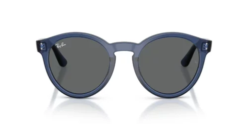 6708GR - Transparant marineblauw montuur / donkergrijze lenzen