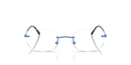 3208 - Light Blue frame / Clear lenses