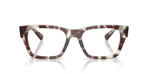 8458 - Havana Blue frame / Clear lenses