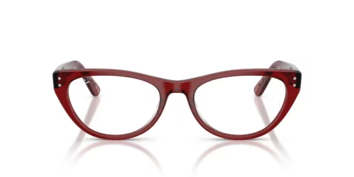 8464 - Transparent Bordeaux frame / Clear lenses