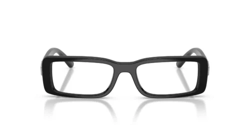 W44 - Black frame / Clear lenses