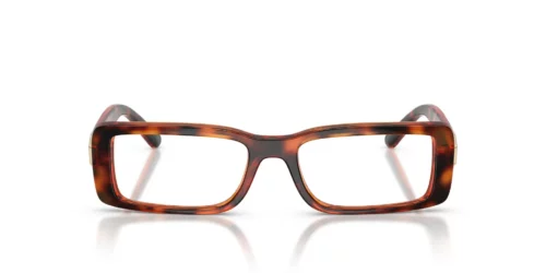 W656 - Dark Havana frame / Clear lenses