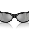 Arnette AN4302 Recycled Black / Grey Mirror Silver 80 Polar