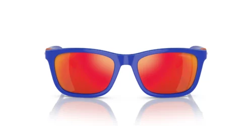28596Q - Full Royal Blue frame / Brown Mirror Orange lenses