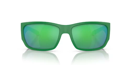 2878F2 - Matte Green frame / Green Mirror Green lenses
