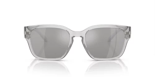 28586G - Transparent Grey frame / Light Grey Mirror Silver 80 lenses