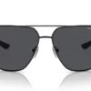 Armani Exchange AX2047S Matná černá / Tmavě šedá