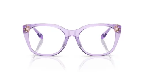 8236 - Shiny Transparent Purple frame / Clear lenses