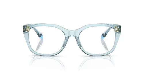 8340 - Shiny Transparent Azure frame / Clear lenses