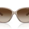 Armani Exchange AX4029S Transparent Tundra / Gradient Brown