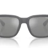 Armani Exchange AX4112SU Matte Grey / Grey Mirror Silver Polar