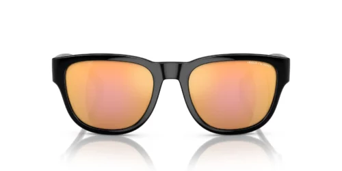 Armani Exchange AX4115SU Shiny Black / Pink Mirror Gold