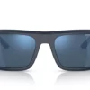Armani Exchange AX4124SU Matte Blue / Dark Blue Mirror Blue