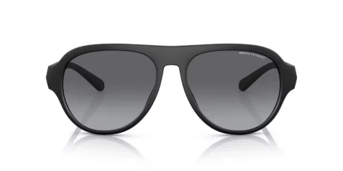 Armani Exchange AX4126SU Matte Black / Polar Gradient Grey