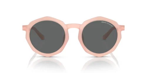 824987 - Shiny Opaline Pink frame / DARK GREY lenses