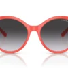 Armani Exchange AX4134S Shiny Opaline Fuchsia / Gradient Grey