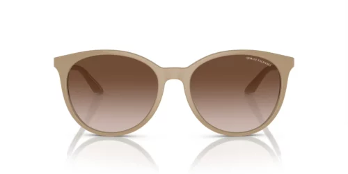 Armani Exchange AX4140S Shiny Tundra / Gradient Brown
