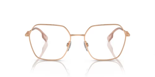 1337 - Rose Gold frame / Clear lenses