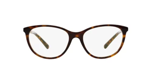 3002 - Mörk Havana-båge / Klara glas