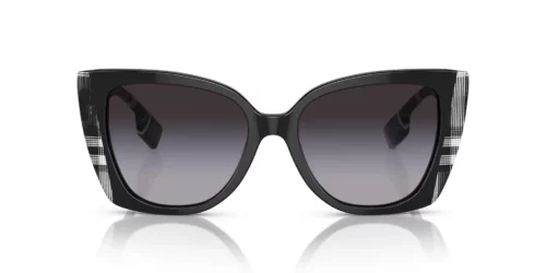 40518G - Black/Check White Black frame / Grey Gradient lenses