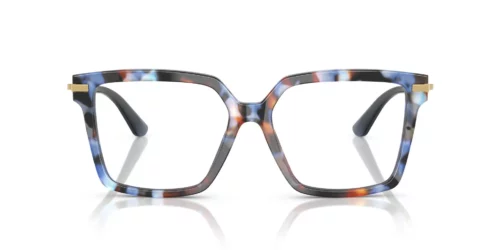 3443 - Havana Blue frame / Clear lenses